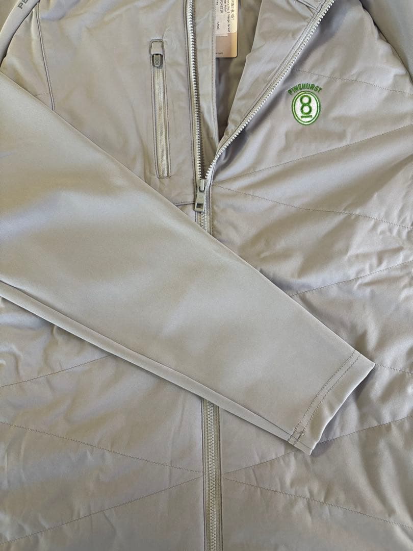 パインハースト　PETER MILLAR グレー ナイロンジャケット