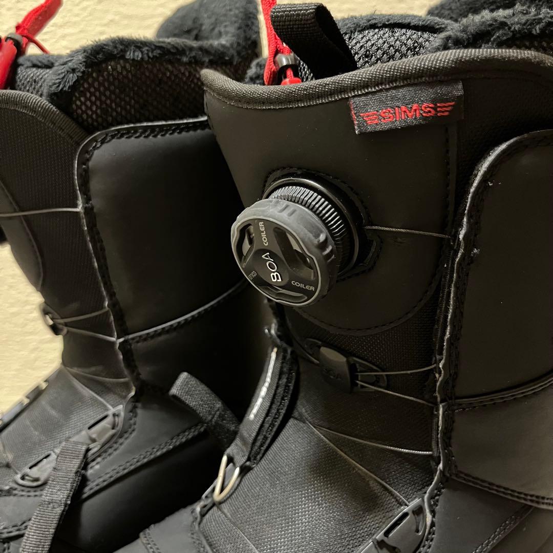 SIMS BOA オペレーション スノーボード ブーツ ブラック 26cm