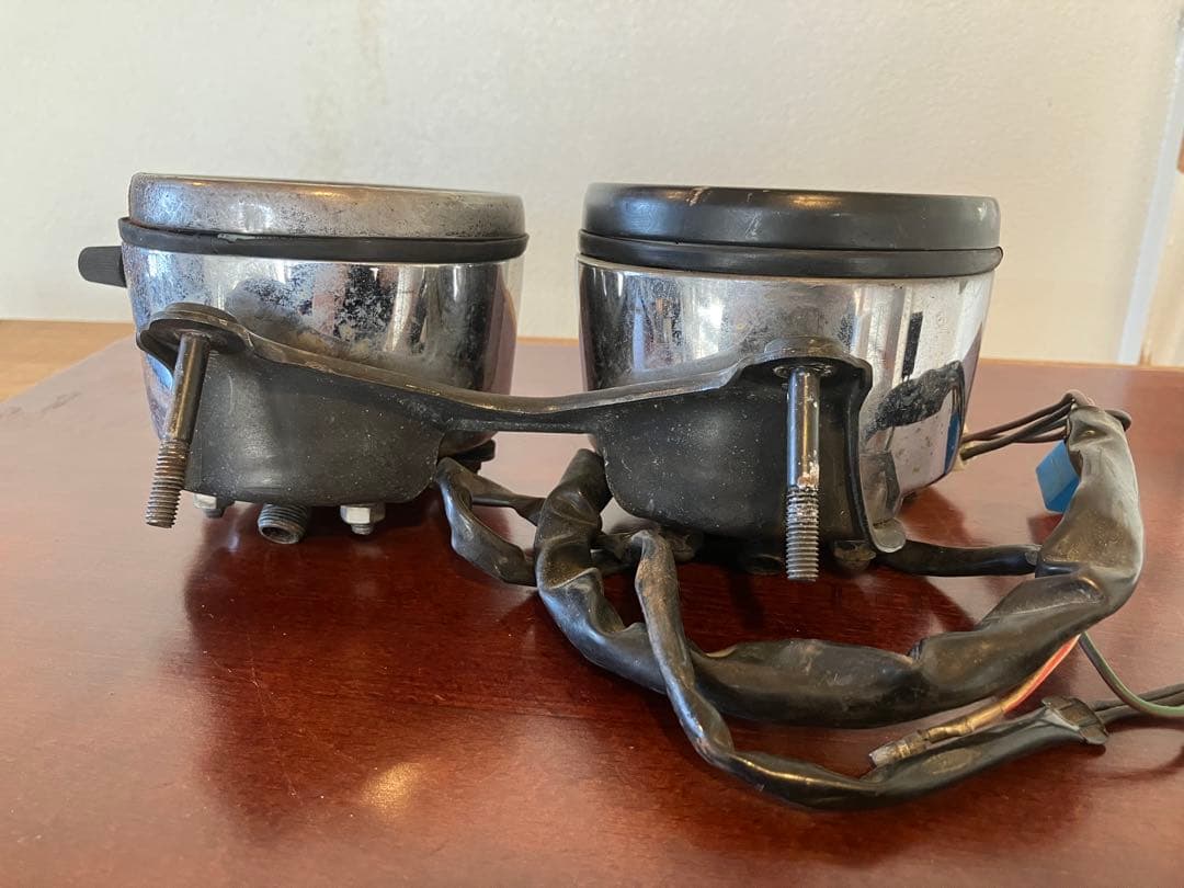 SR400 2H6 スピードメーター　タコメーター ジャンク　純正品