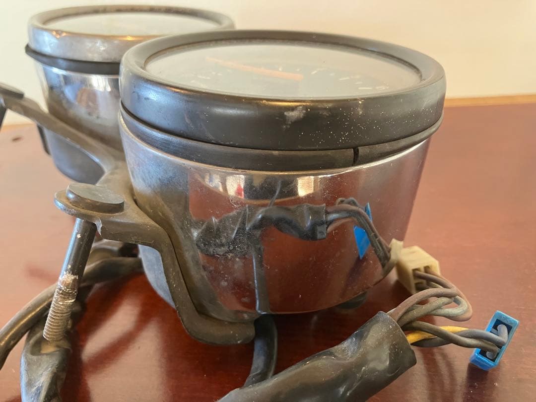 SR400 2H6 スピードメーター　タコメーター ジャンク　純正品