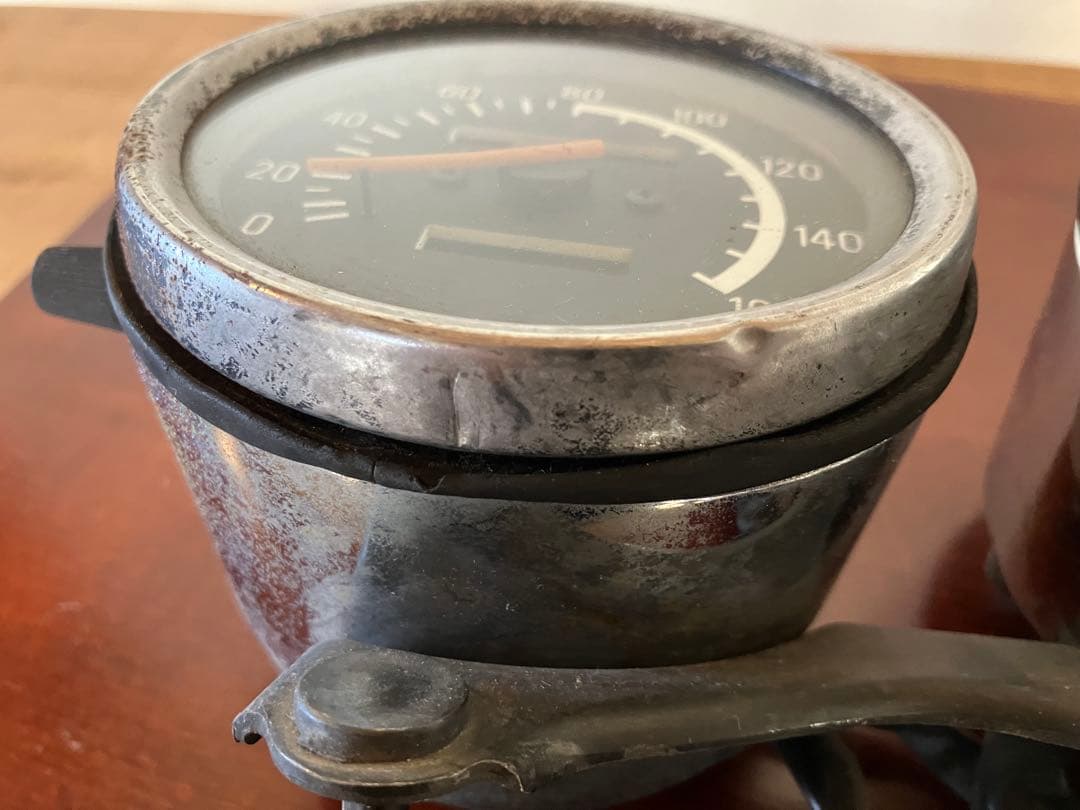 SR400 2H6 スピードメーター　タコメーター ジャンク　純正品