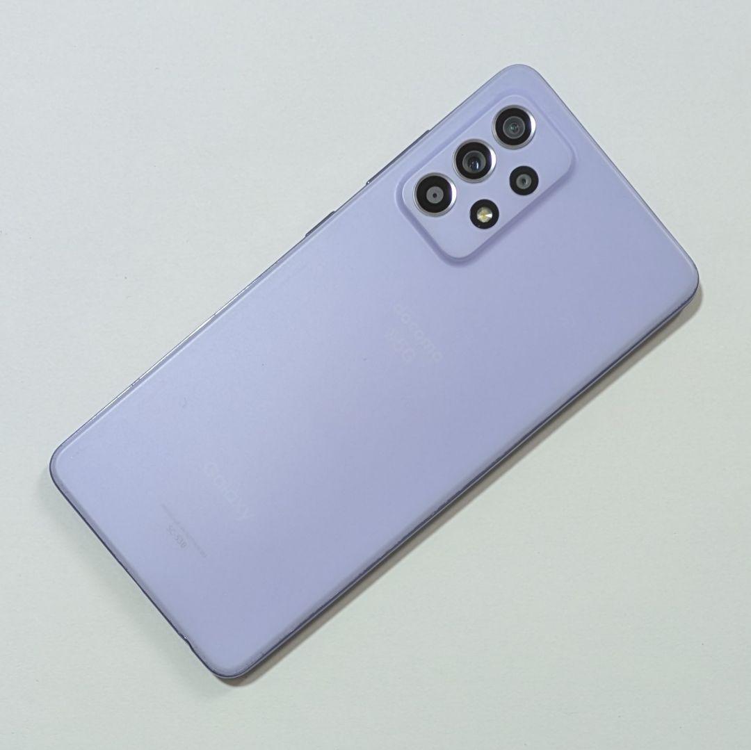 【概ね美品】Galaxy A52 5G SC-53B ドコモ SIMロック解除品