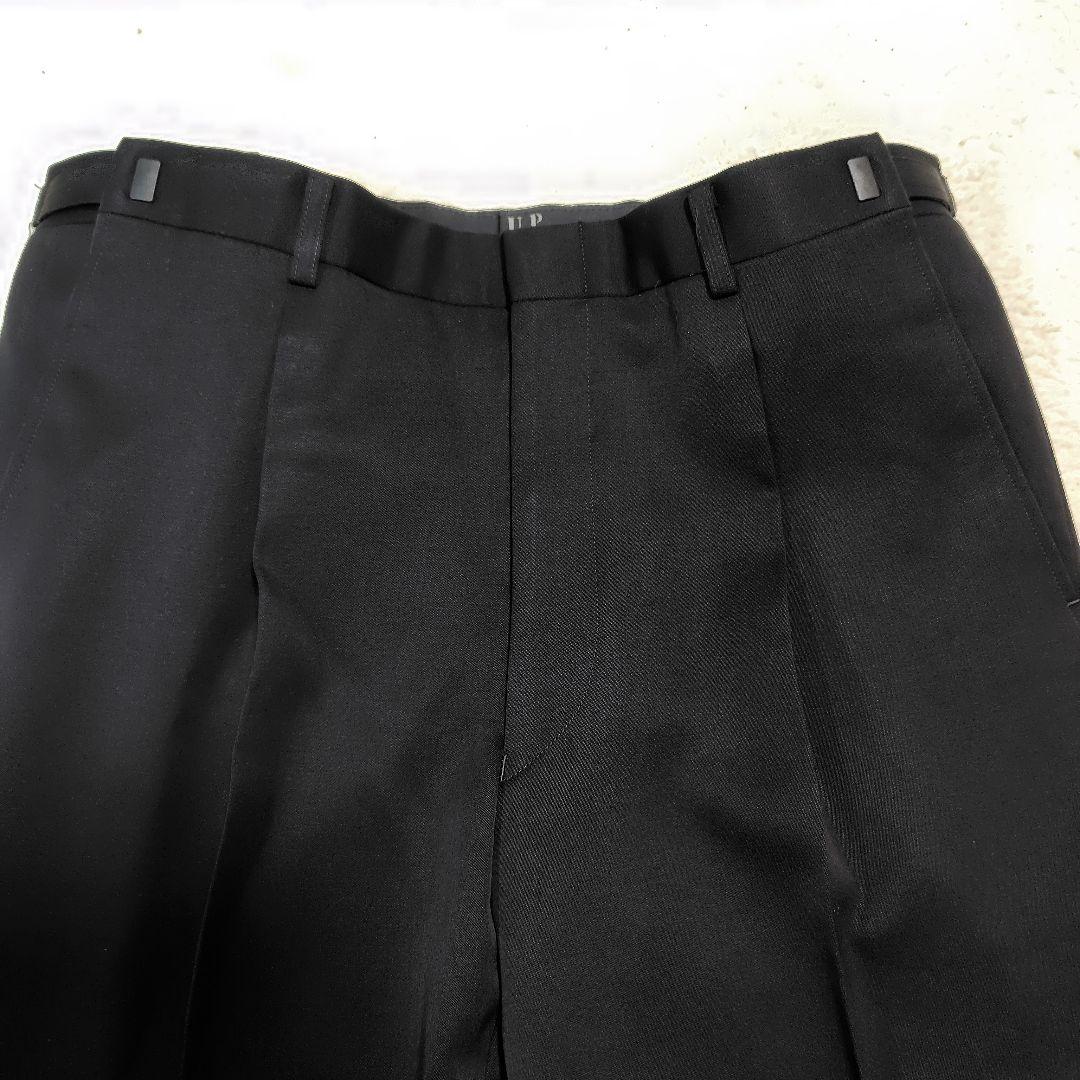 【極美品】レノマ フォーマル 3ピース アジャスター スーツ 黒 A5