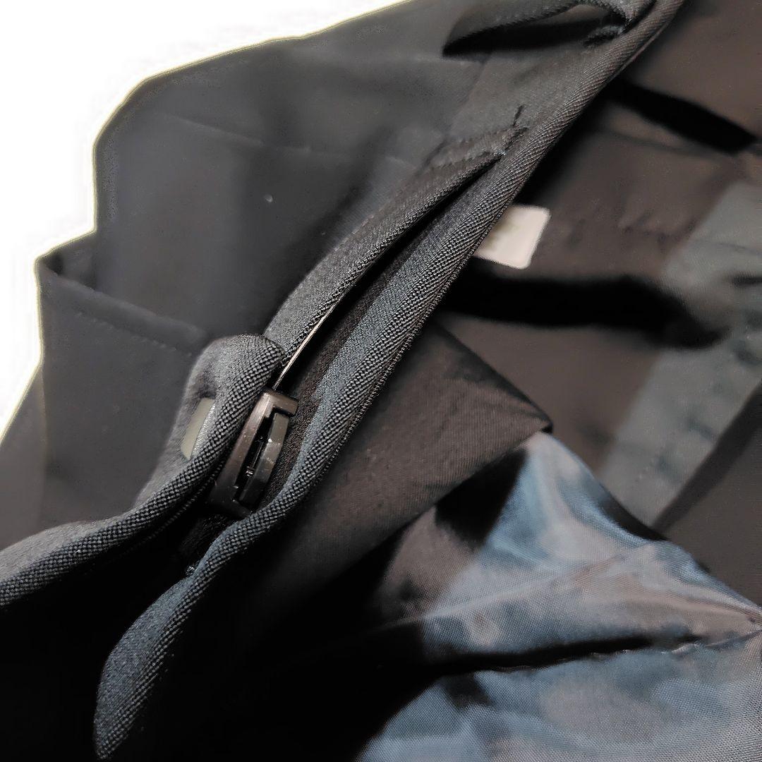 【極美品】レノマ フォーマル 3ピース アジャスター スーツ 黒 A5