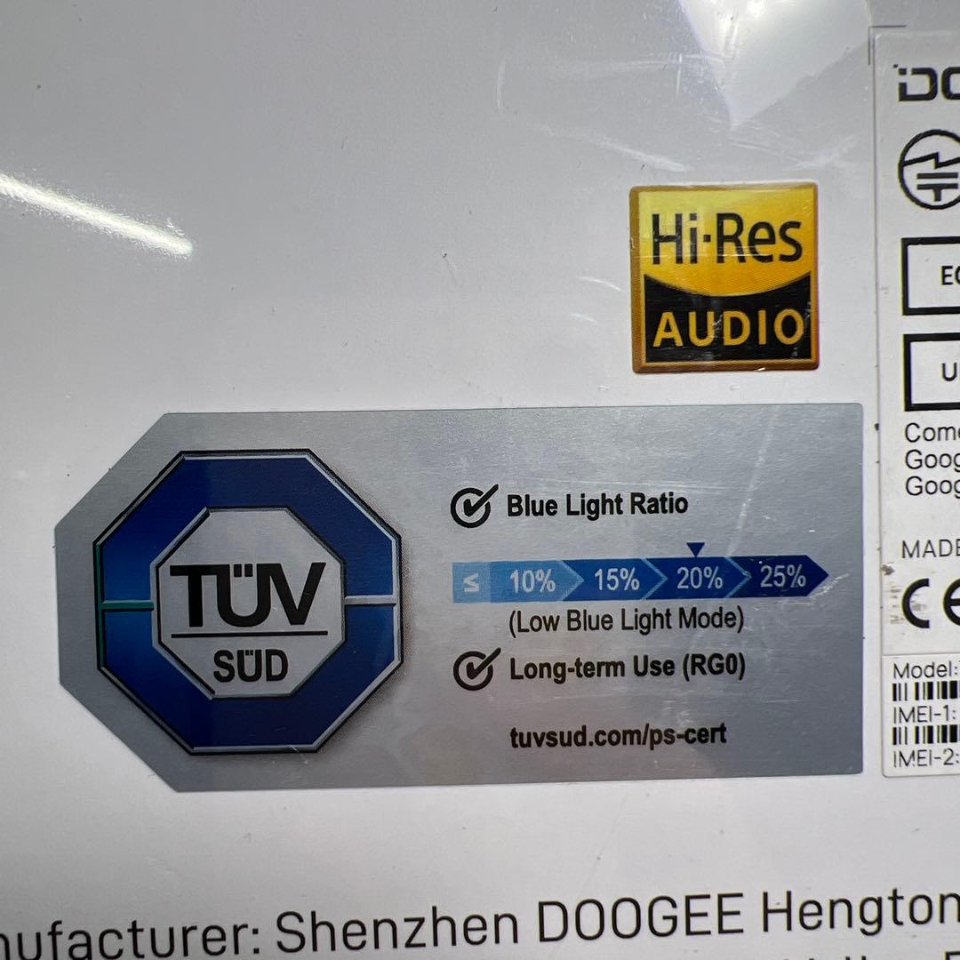 新品未開封　DOOGEE T30Pro 256GB ROM ice blue