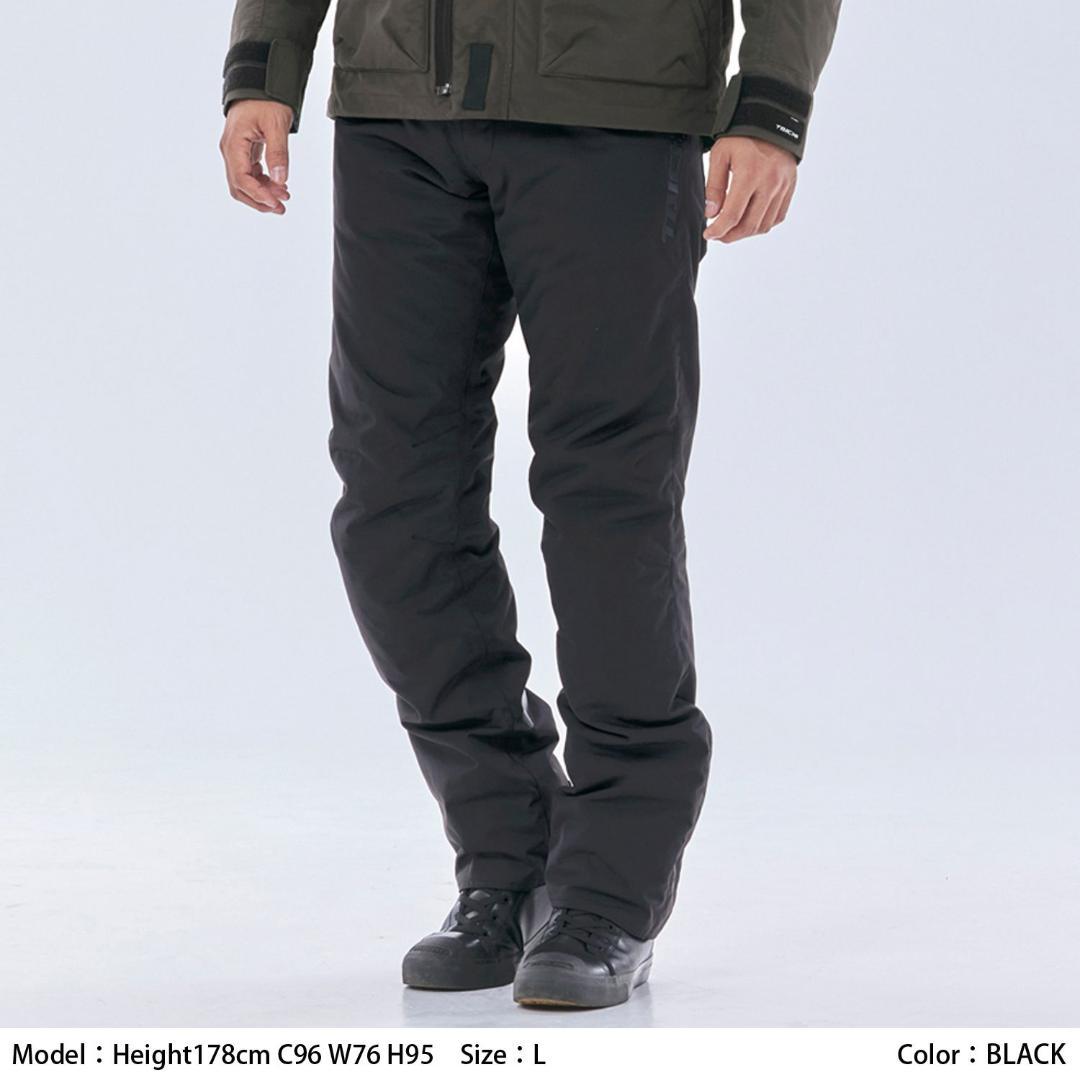 RSタイチ　RSY557　WP スマート オーバーパンツ　ブラック　Lサイズ