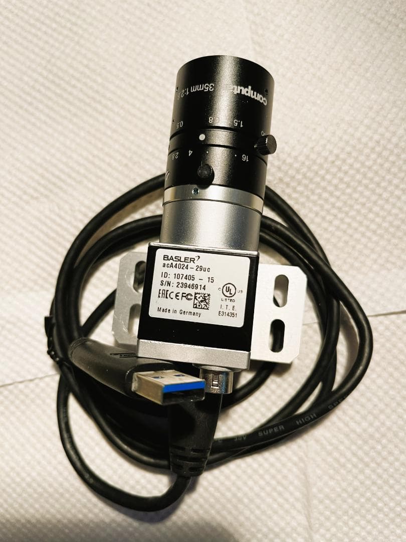 Basler acA4024-29uc 12MP カラーカ メ35mm レンズ