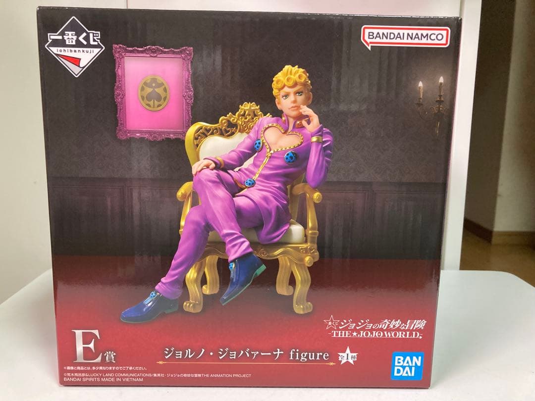 だ*ん様 一番くじジョジョ Ｅ賞　ジョルノ・ジョバーナ フィギュア