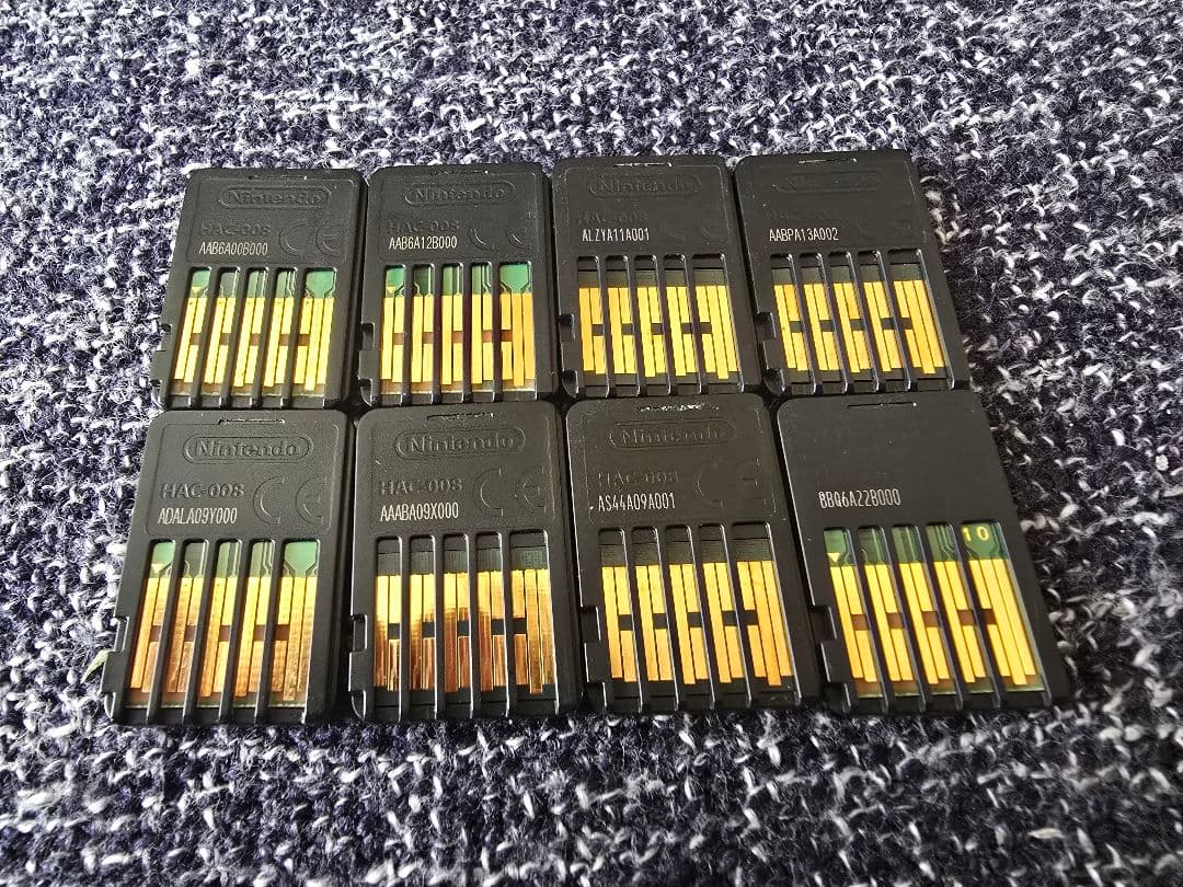 ニンテンドースイッチソフト　８本まとめ売り 箱無し