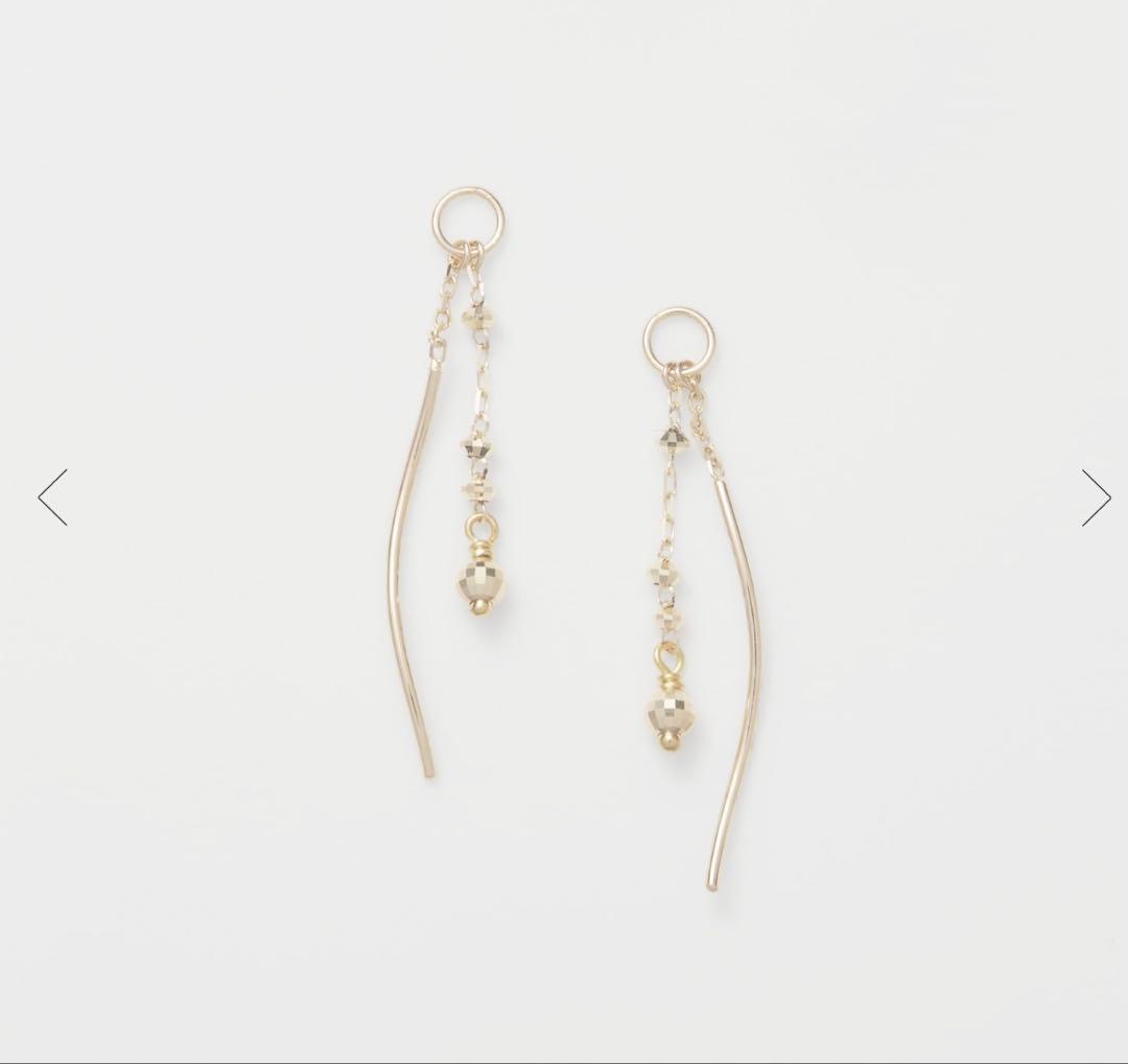 agete K10ピアスチャーム