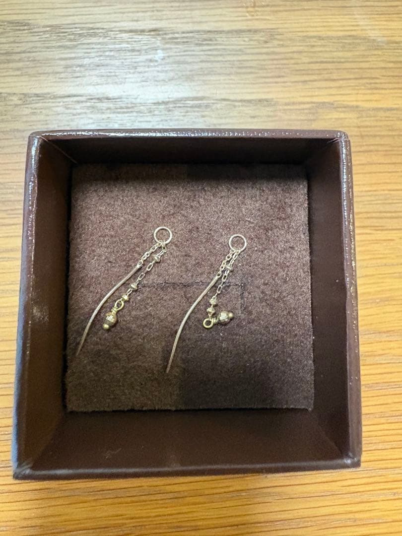 agete K10ピアスチャーム