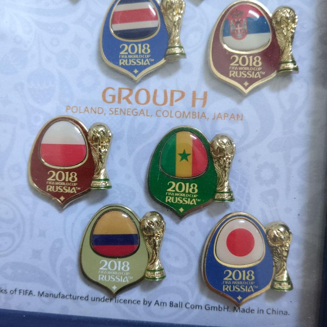 FIFAワールドカップ2018 ピンバッジセット　正規品