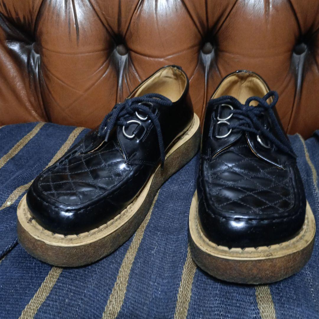 美品英国製ECOXラバーソールuk9/12210ジョージコックス