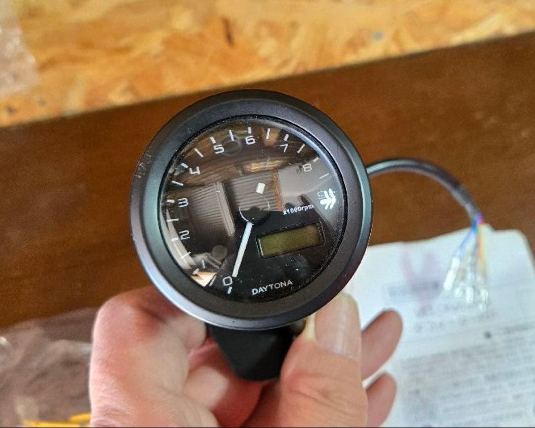 デイトナ ダックス125専用 VELONA電気式タコメーター