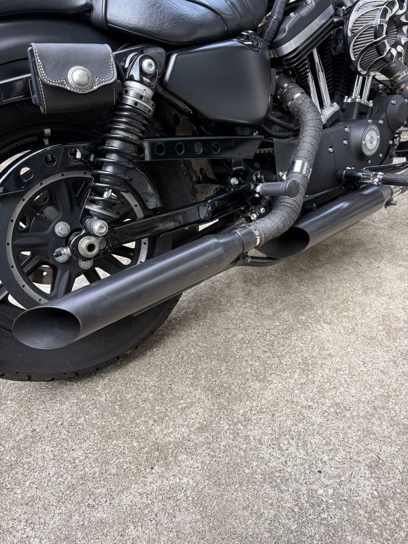 クロームワークス/スリップオンマフラー/スポーツスター/消音キット付き