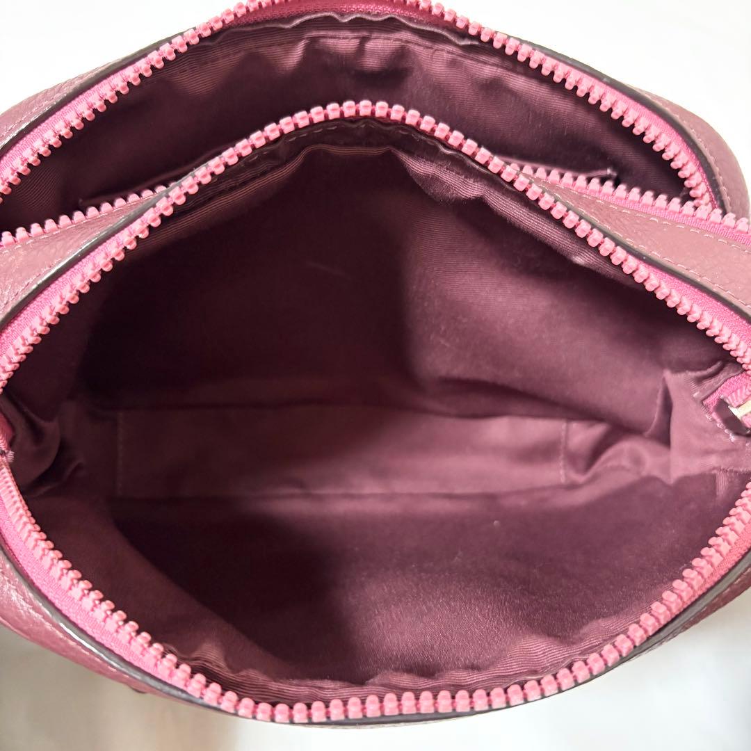 専用❗️COACH・レザー ショルダーバッグ斜め掛け Guang Yuコラボ限定品