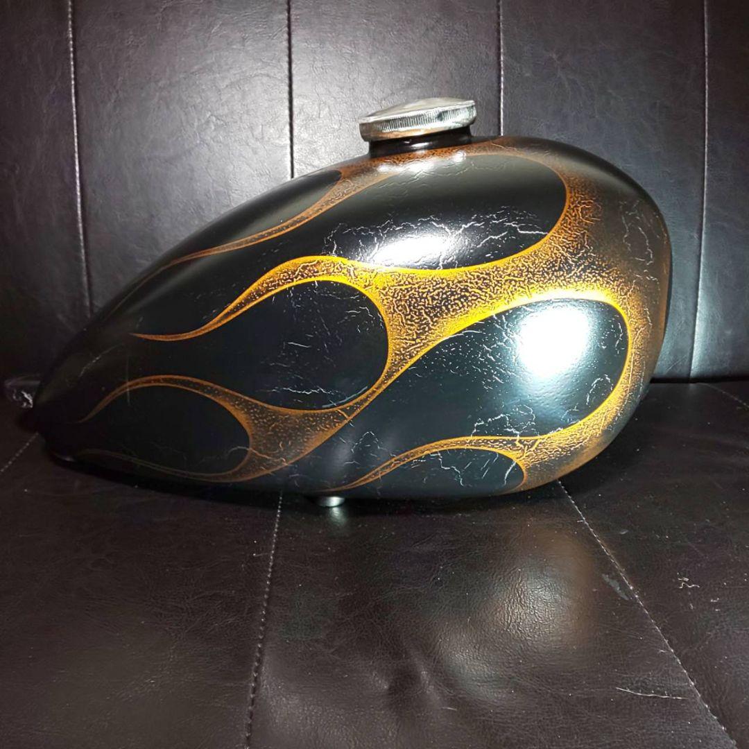 s*y様 特典付！　ピーナッツタンク　カスタムペイント　ビンテージ　ハーレー　チ