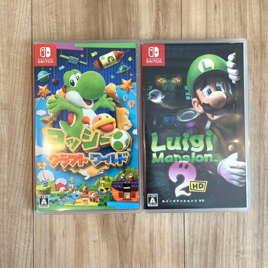 値下げヨッシークラフトワールド　ルイージマンション2HD セット