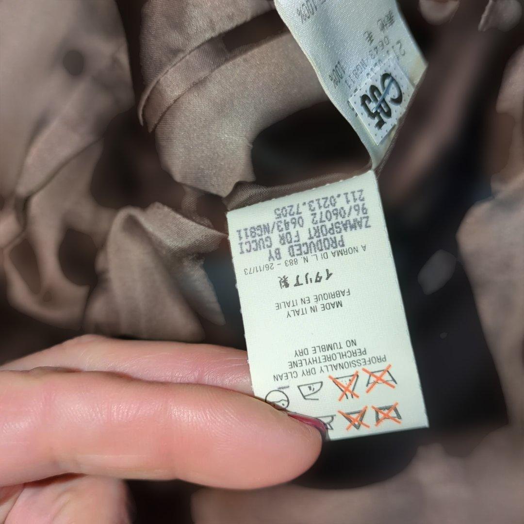 GUCCI　ウール　チェスターコート　お洒落ハンガー付き