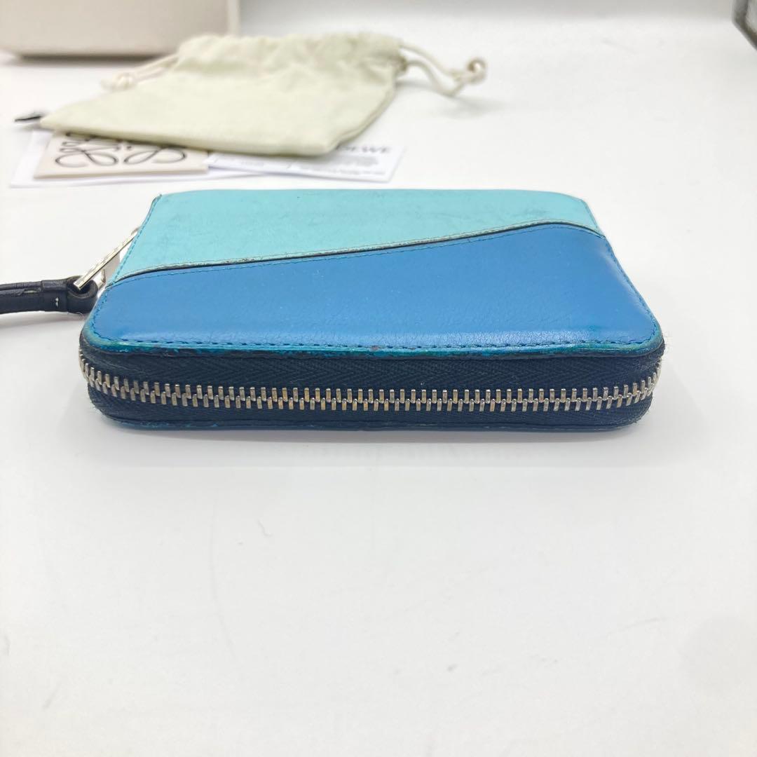 LOEWE Puzzle 6 Card Zip Wallet 財布