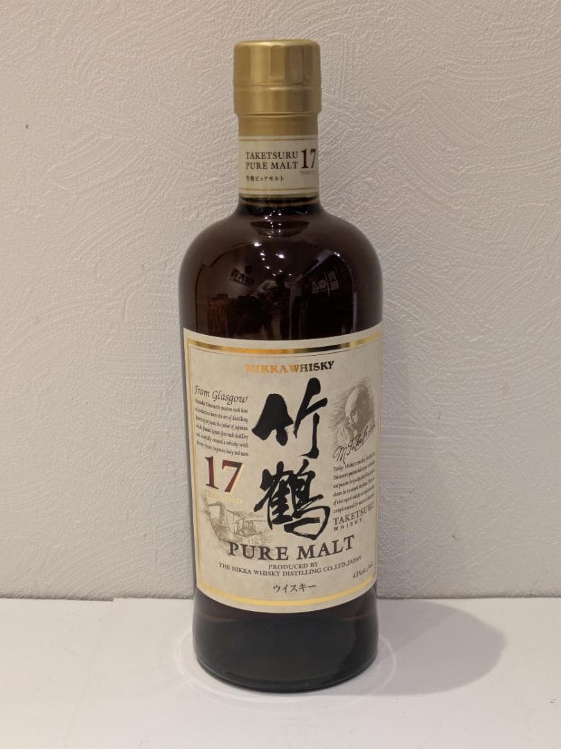 d*9様 【神奈川県限定発送】ウイスキー NIKKA 竹鶴17年 ピュアモルト