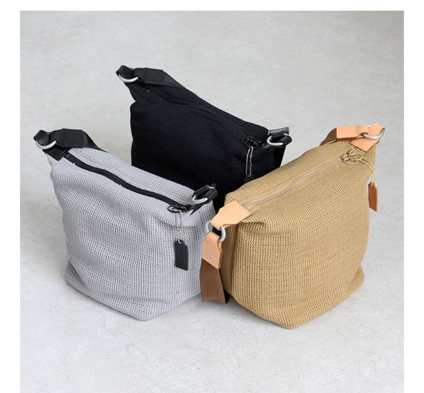 新品同様BAG'n'NOUN♡ショルダー MESH 'MINI' ブラック