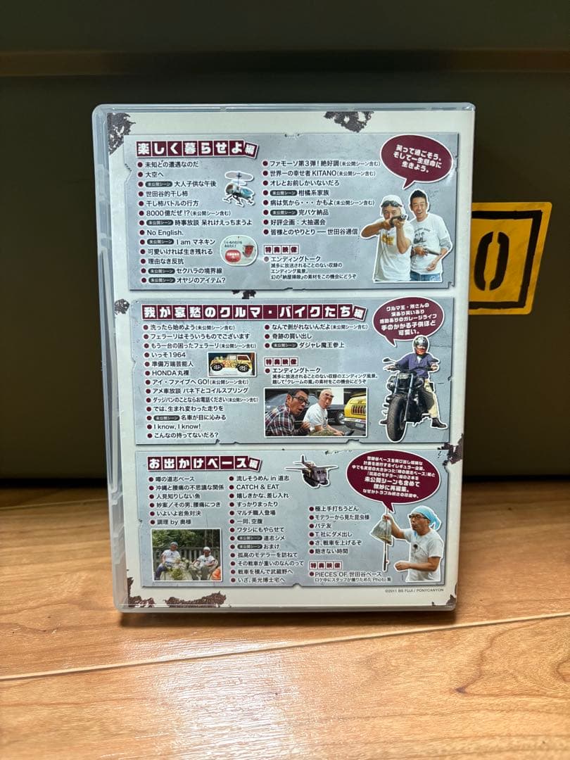 所さんの世田谷ベース！DVD９枚セット！ほぼ新品です！