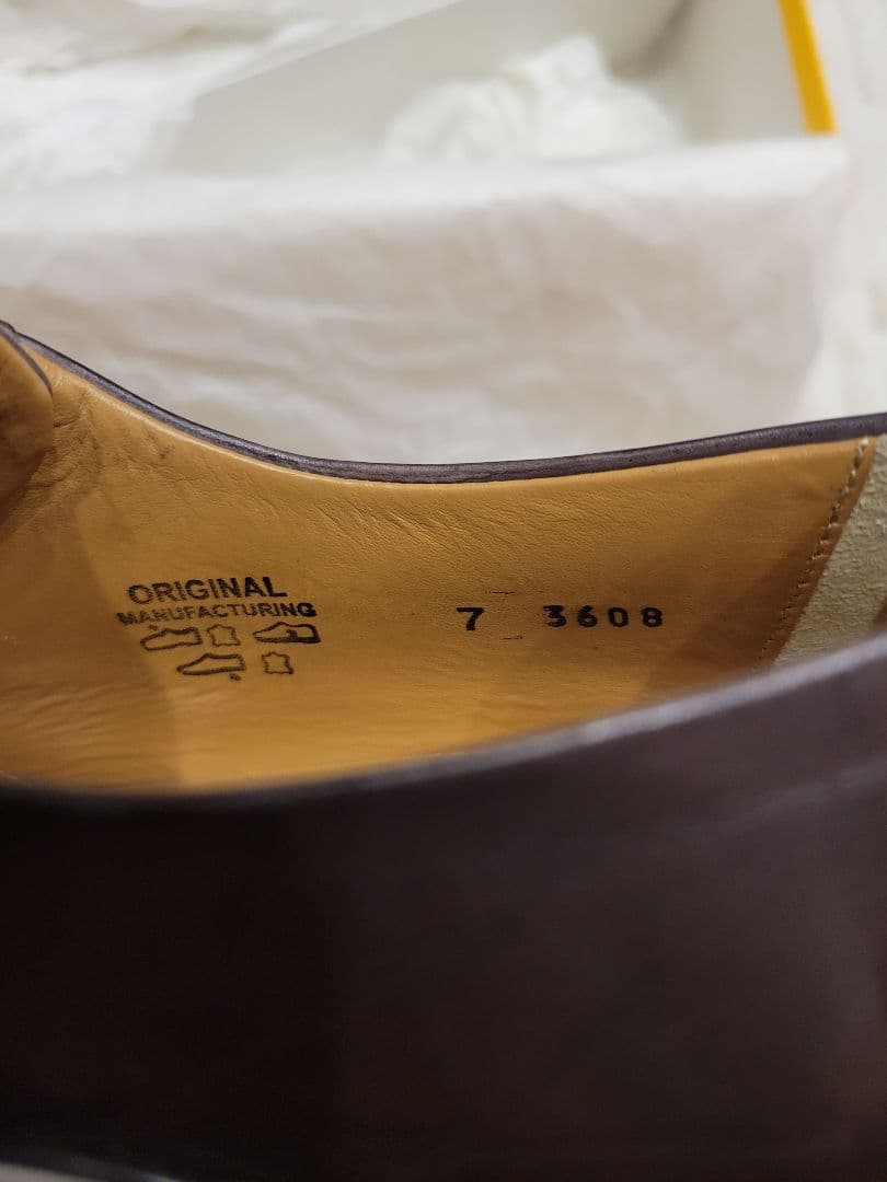 【美品】FRANCESCO BENIGNO ダークブラウン ドレスシューズ