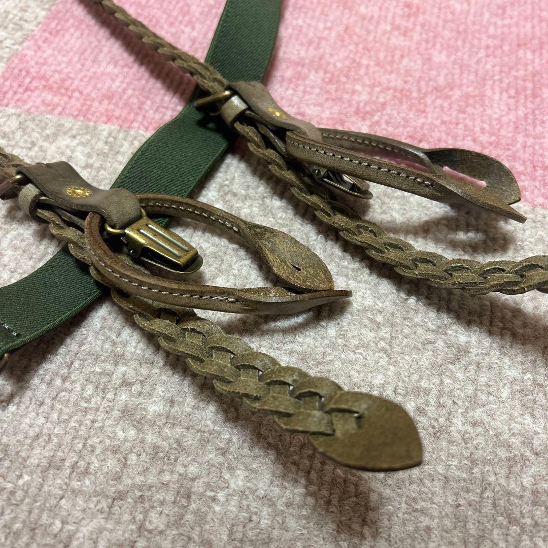 グラフゼロ　サスペンダー　グレー