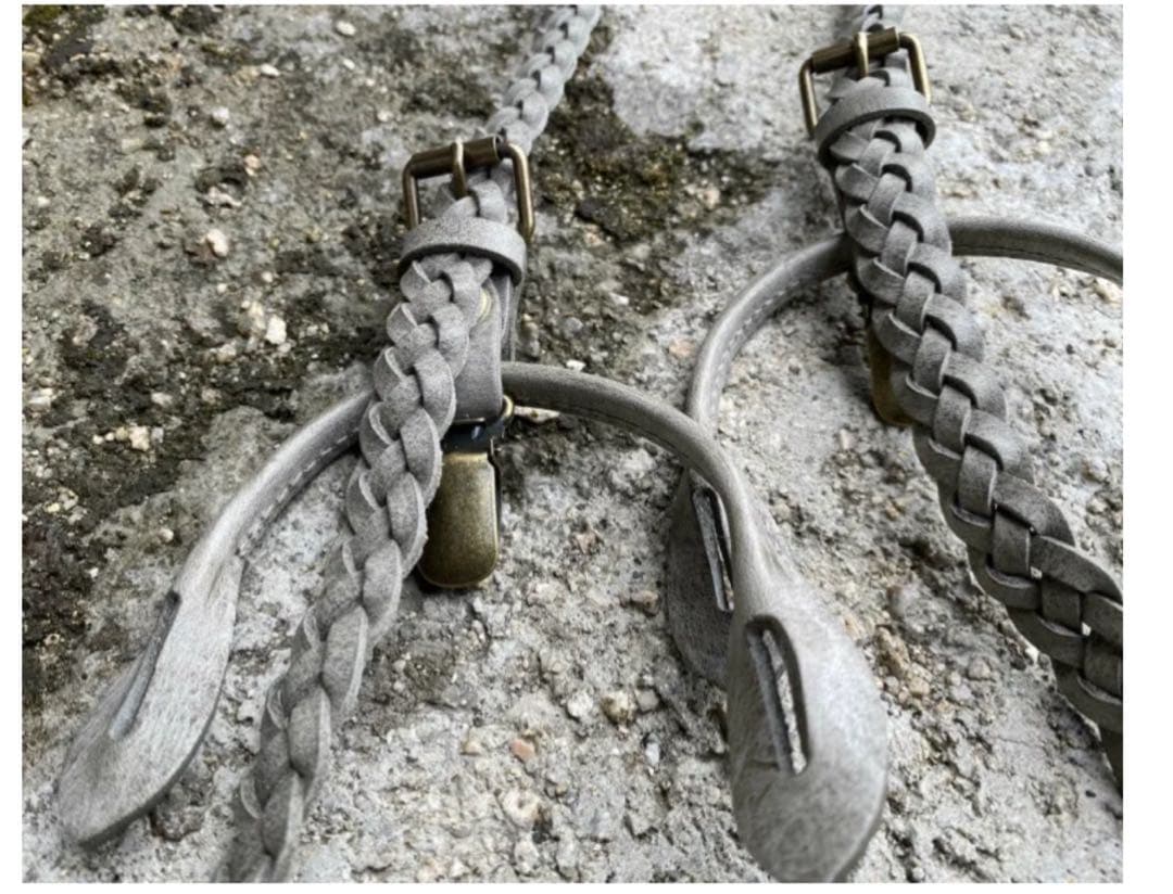 グラフゼロ　サスペンダー　グレー