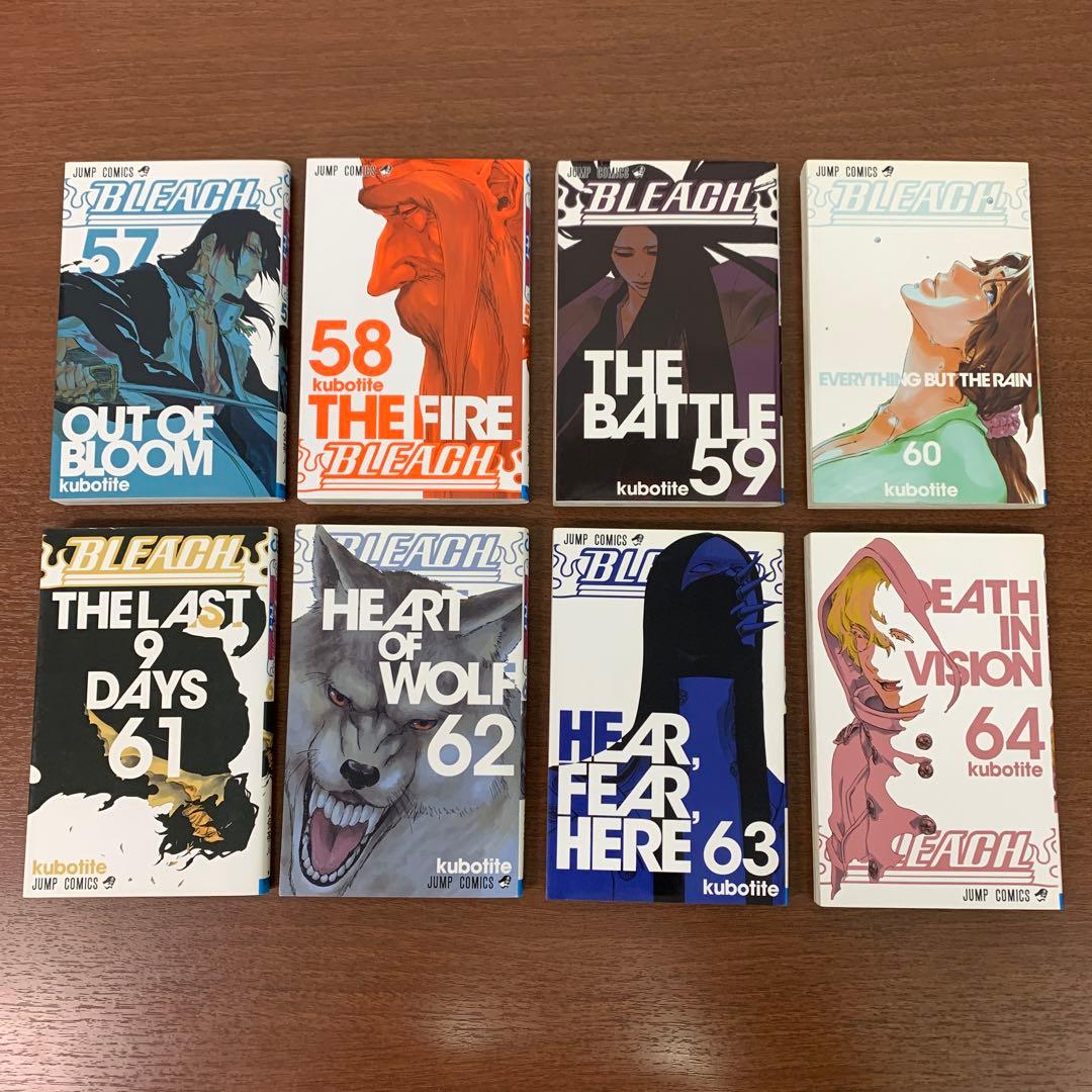 ❶　全巻セット BLEACH ブリーチ 1～74巻　久保帯人 少年ジャンプ