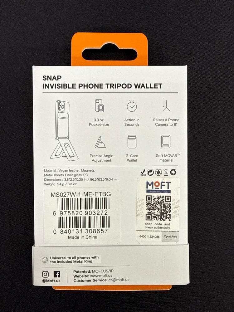 iPhoneアクセサリー MOFT SNAP CASE MOVAS iPhone 16 Pro