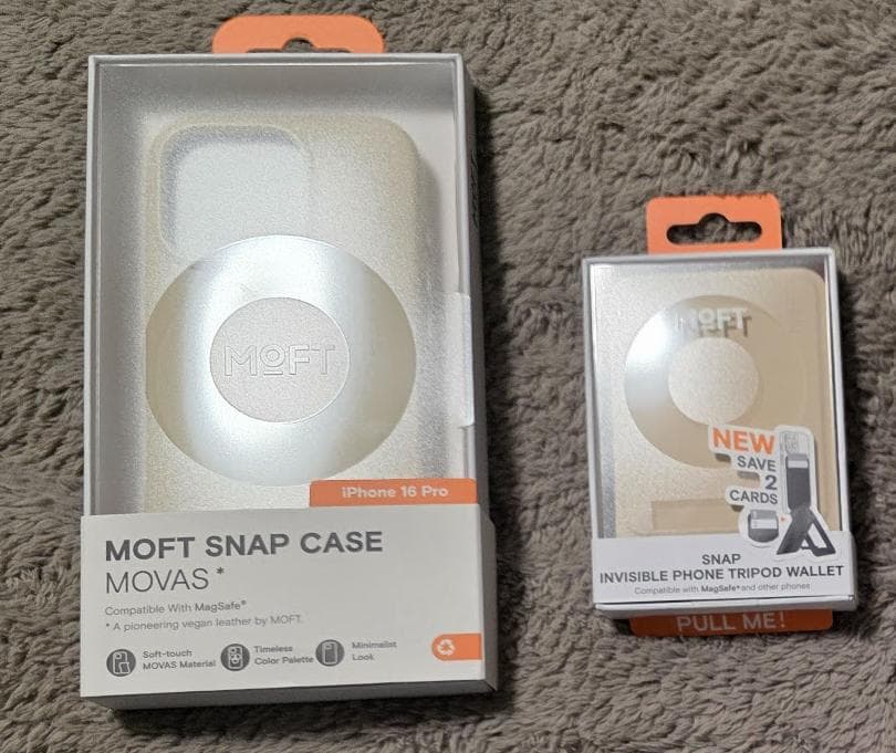 iPhoneアクセサリー MOFT SNAP CASE MOVAS iPhone 16 Pro