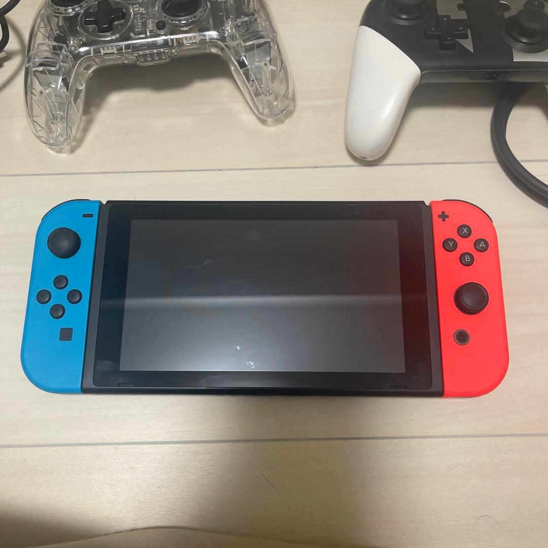ニンテンドーSwitch本体　プロコンとスマブラ付属　箱無し