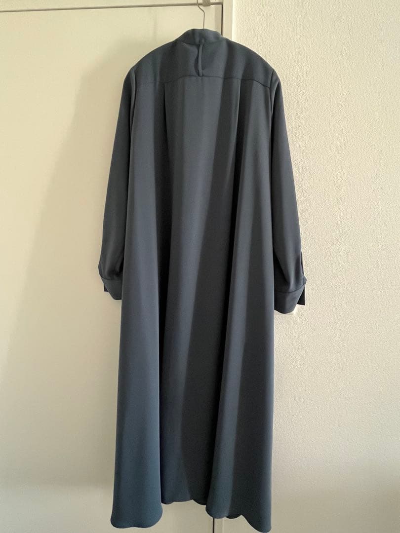 【Graphpaper】Satin Band Collar Dress