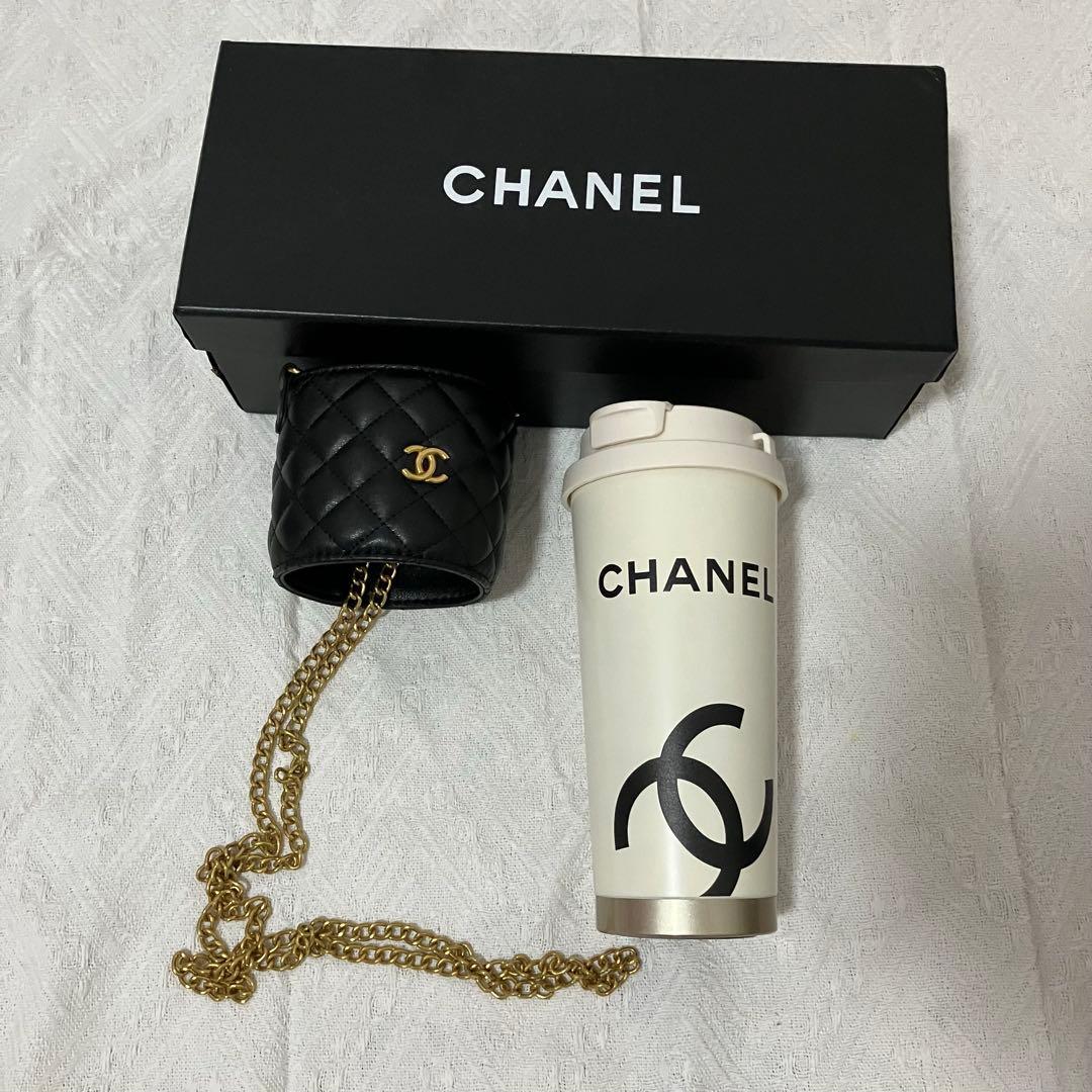 【希少】シャネル ノベルティ マグカップ チェーン付き 非売品