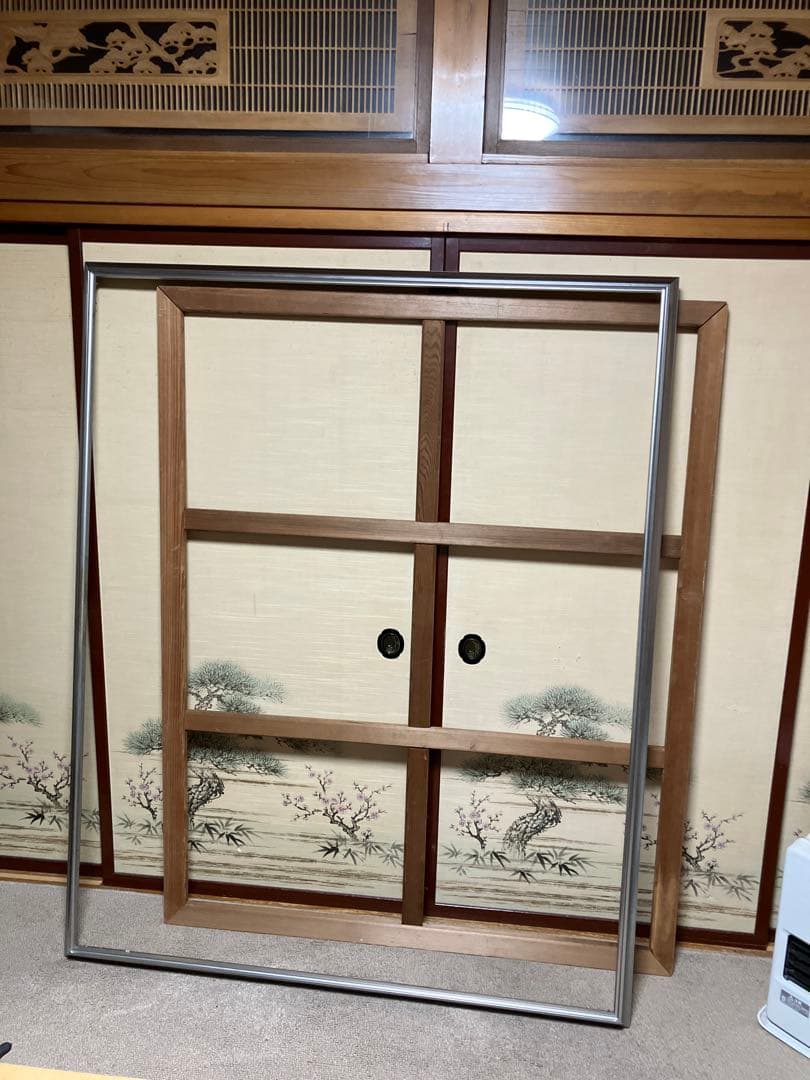 r*g様 油絵、アクリル画用木枠とアルミ額2点セット100号F