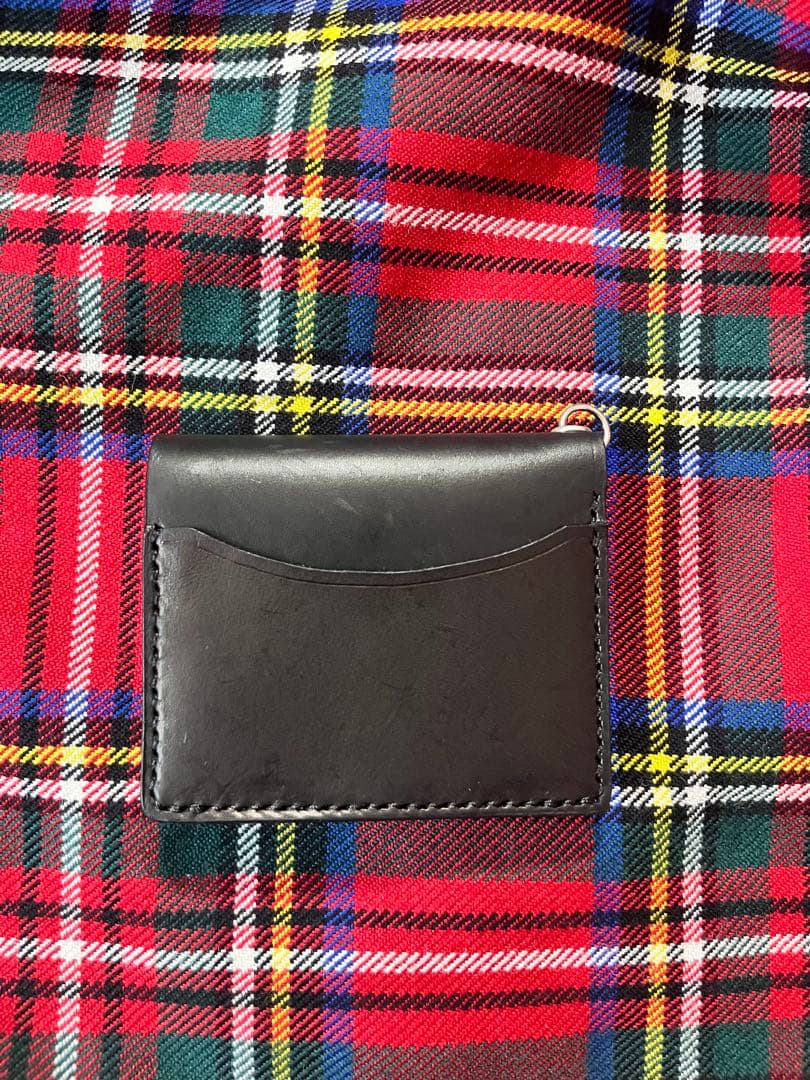 コンパクトウォレット キャットアイ スタッズ レザー