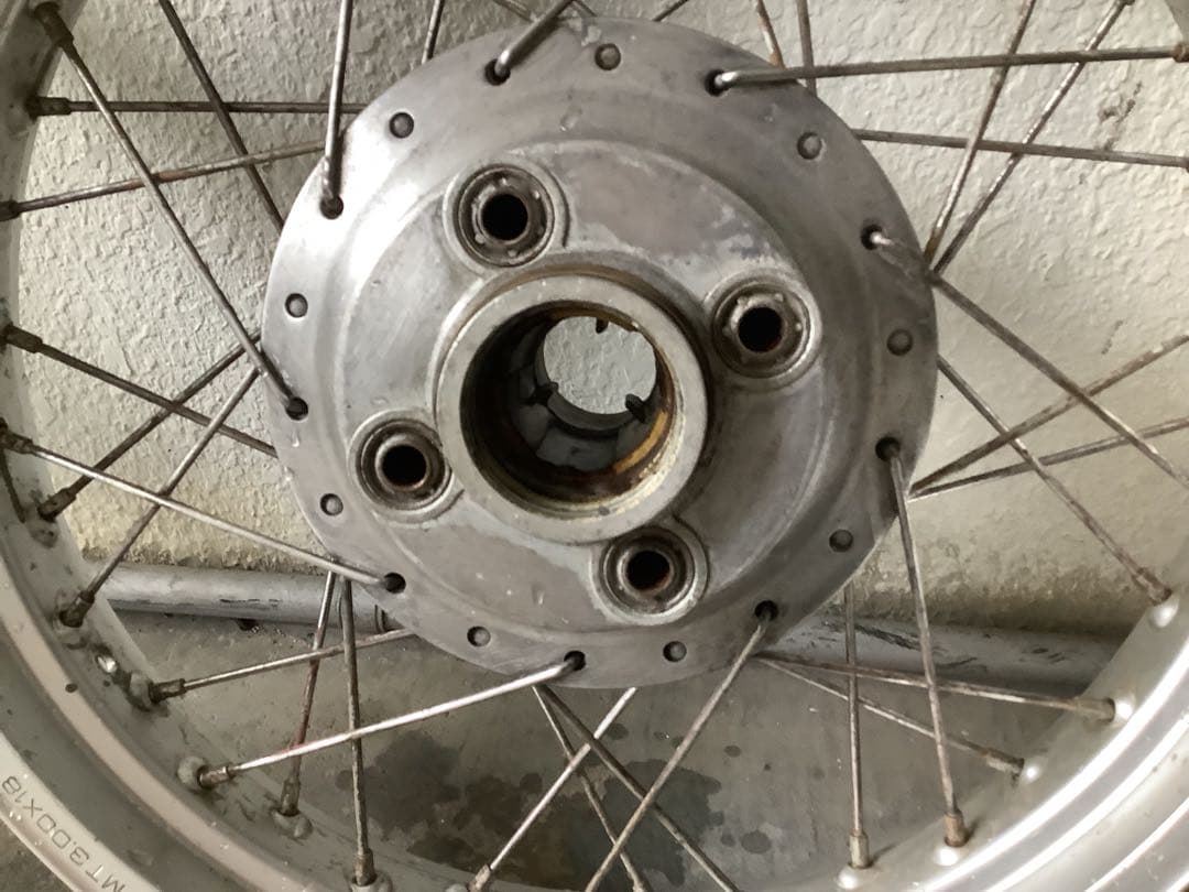 旧CB400F DIDアルミホイル