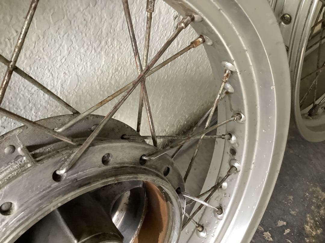 旧CB400F DIDアルミホイル