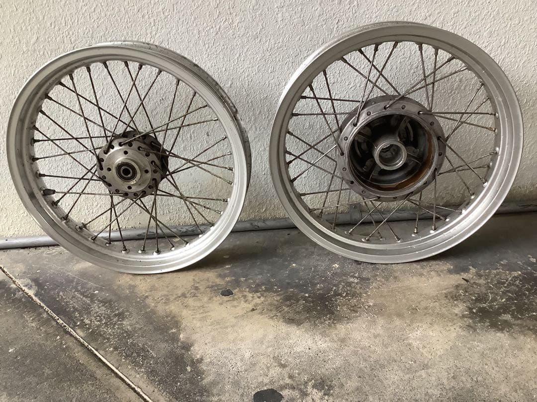 旧CB400F DIDアルミホイル