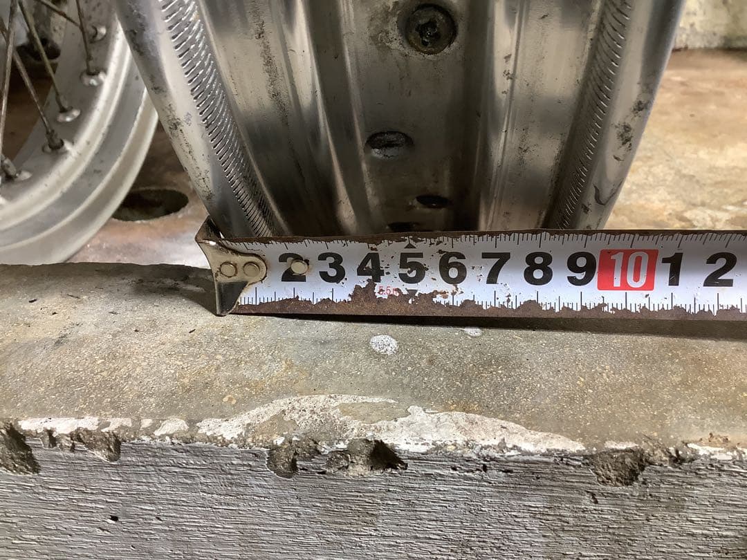 旧CB400F DIDアルミホイル