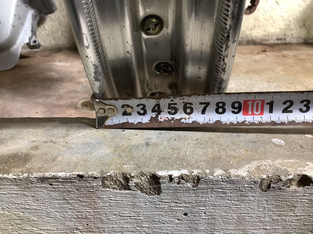 旧CB400F DIDアルミホイル