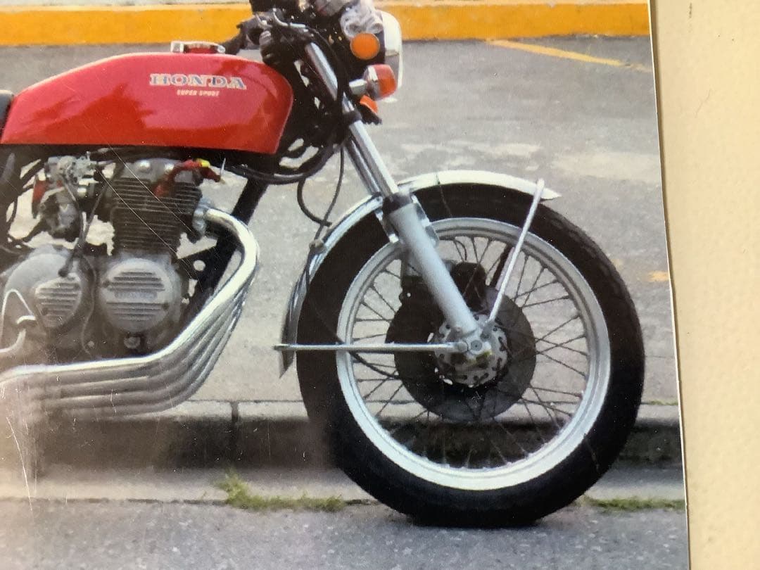 旧CB400F DIDアルミホイル