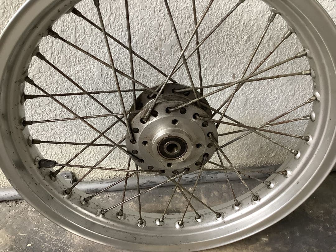 旧CB400F DIDアルミホイル