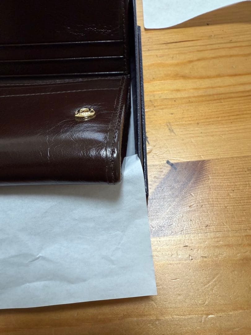 にゅんさん⭐︎PRADA ソフトルックスレザー 長財布　ダークブラウン