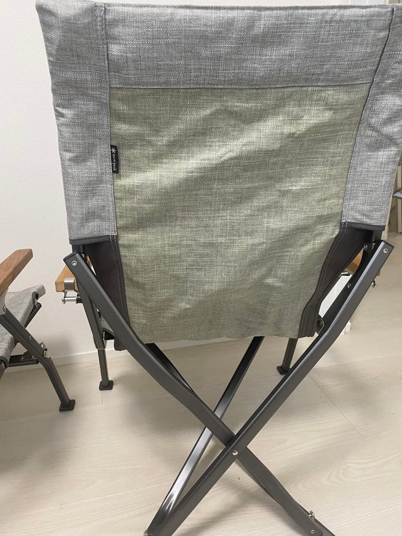 スノーピーク６５周年ローチェア３０メランジグレー　2脚セット