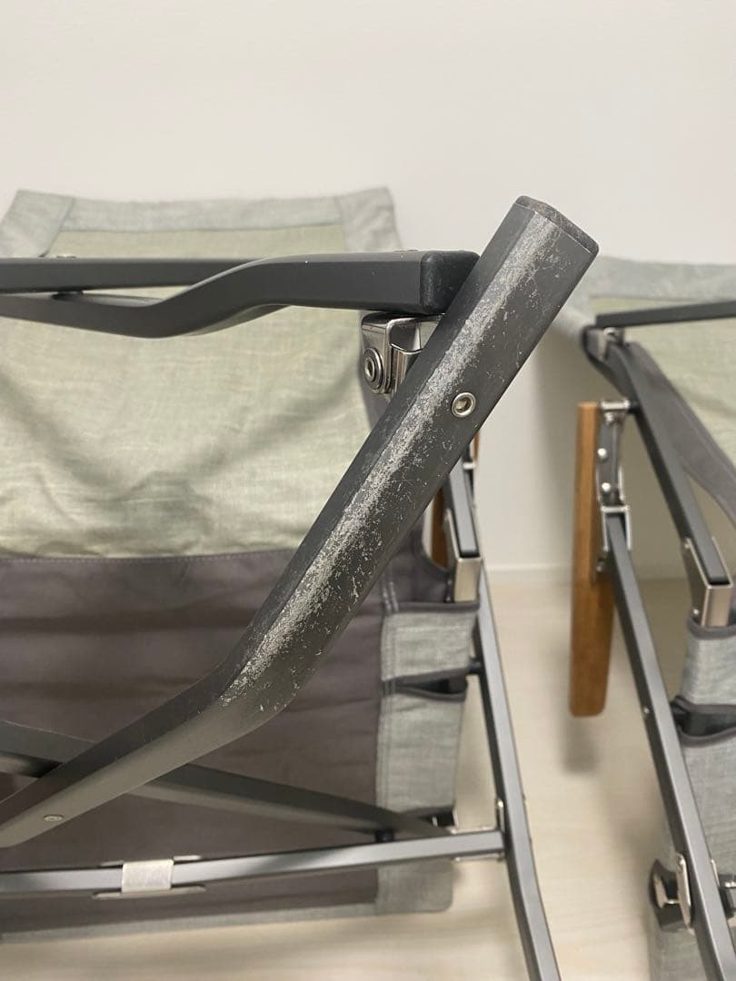 スノーピーク６５周年ローチェア３０メランジグレー　2脚セット