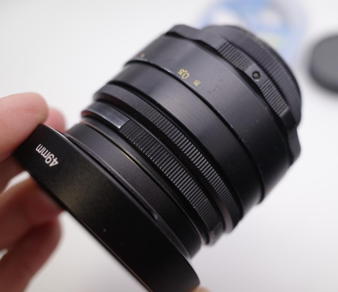 73　ぐるぐるボケレンズ　ヘリオス　 44-2　M42