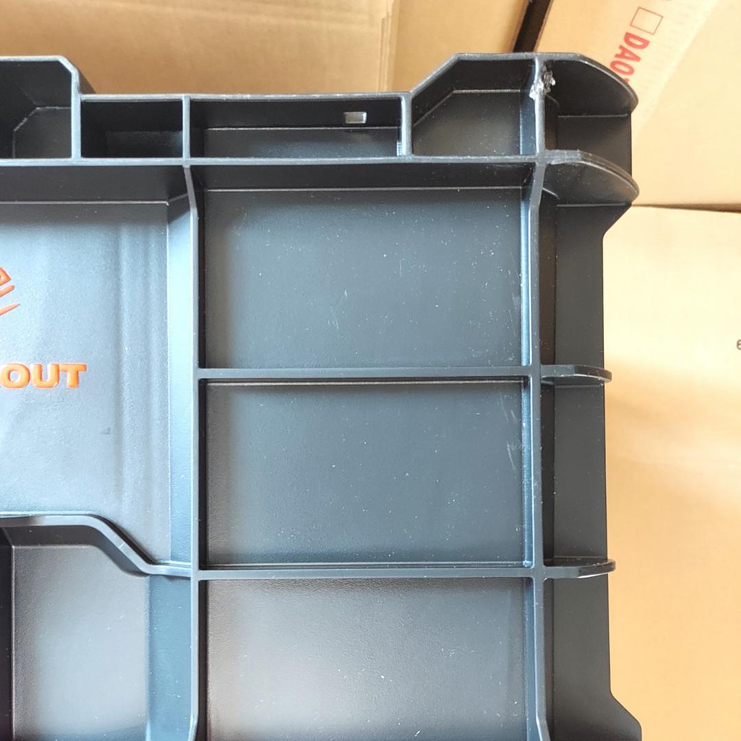 【訳あり】新品 ミルウォーキー パックアウト コンテナ ブラック クレート